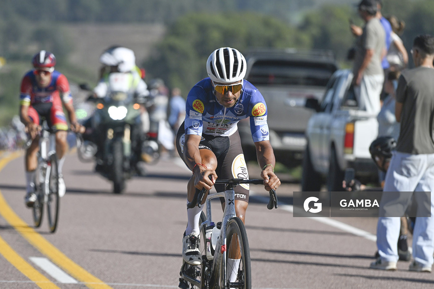 Ignacio Maldonado, de Armonía Cycles. 81ª Vuelta Ciclista del Uruguay.