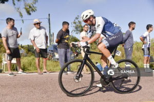 Pablo Gómez, de Club Atlético Juventud. 81ª Vuelta Ciclista del Uruguay.