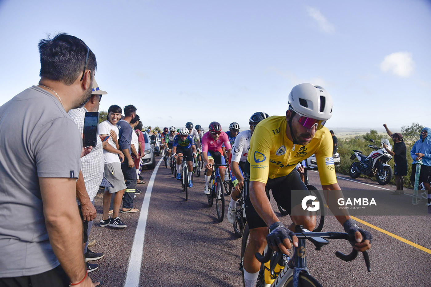 Lucas Gaday, de Dolores Cycles Club. 81ª Vuelta Ciclista del Uruguay.