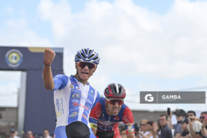 Lisandro Bravo, de CC Cerro Largo. 81ª Vuelta Ciclista del Uruguay.