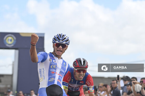 Lisandro Bravo, de CC Cerro Largo. 81ª Vuelta Ciclista del Uruguay.