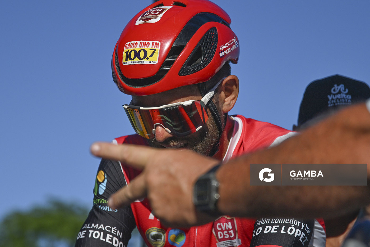 Gonzalo Oviedo, de Club Vida Nueva y Deportivo San Jacinto. 81ª Vuelta Ciclista del Uruguay.