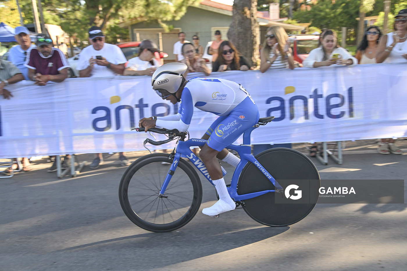 Juan Castillo, de CC Cerro Largo. 81ª Vuelta Ciclista del Uruguay.