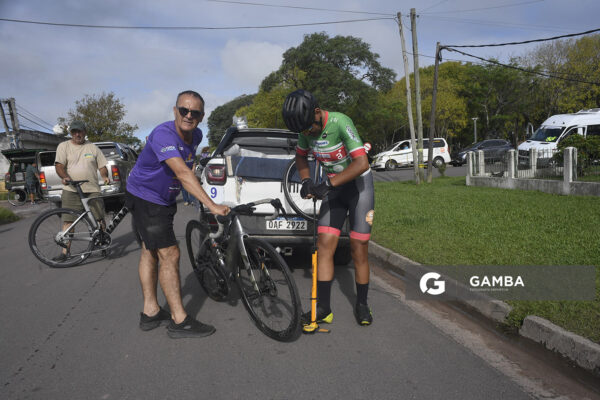 Gerardo Priore, de CC San Antonio. 81ª Vuelta Ciclista del Uruguay.