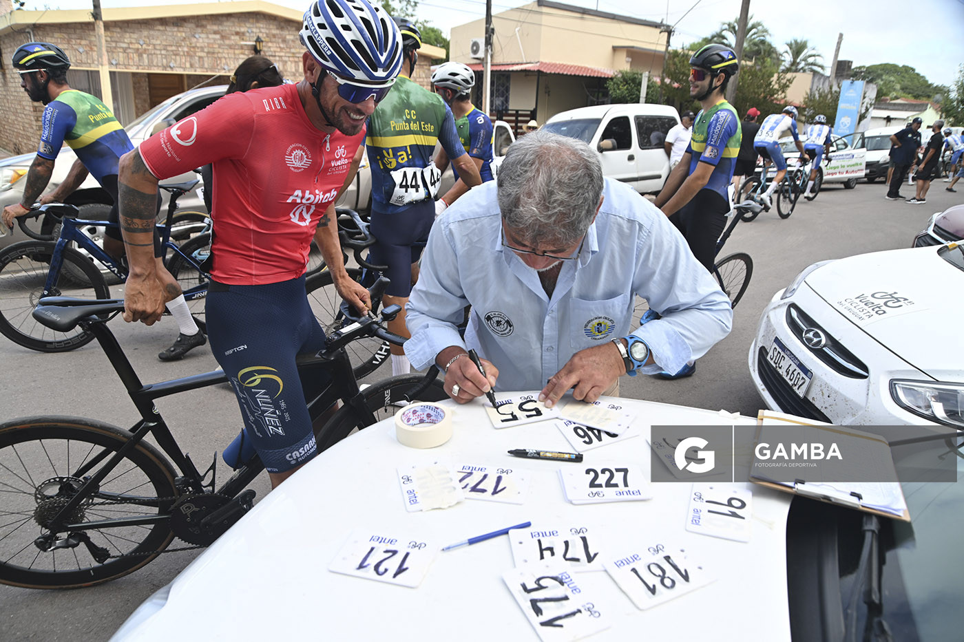 Sebastián Rodríguez, de CC Cerro Largo. 81ª Vuelta Ciclista del Uruguay.