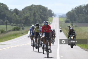 Sebastián Rodríguez, de CC Cerro Largo. 81ª Vuelta Ciclista del Uruguay.