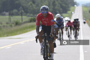 Sebastián Rodríguez, de CC Cerro Largo. 81ª Vuelta Ciclista del Uruguay.
