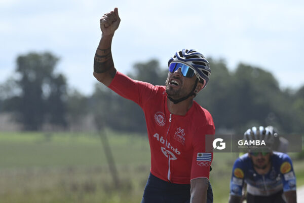 Sebastián Rodríguez, de CC Cerro Largo. 81ª Vuelta Ciclista del Uruguay.