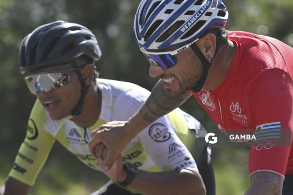 Sebastián Rodríguez, de CC Cerro Largo. 81ª Vuelta Ciclista del Uruguay.