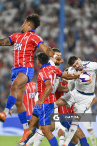 Agustín Rogel, de Nacional, Liga AUF Uruguaya. Estadio Gran Parque Central.