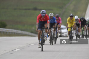 Sebastián Rodríguez, de CC Cerro Largo. 81ª Vuelta Ciclista del Uruguay.