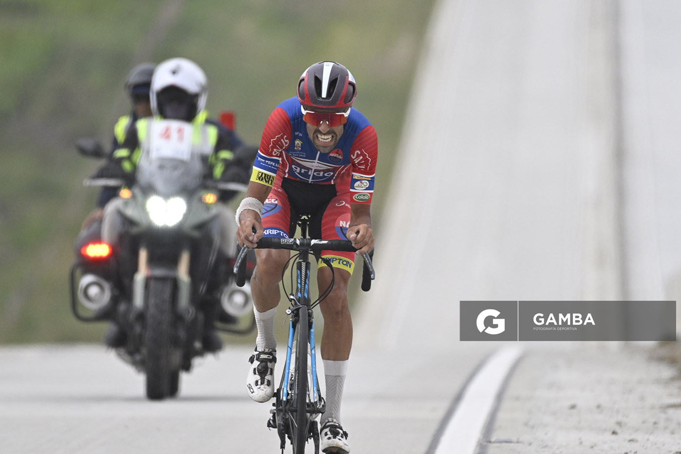Anderson Maldonado, de Club Náutico y de Pesca Boca de Cufré. 81ª Vuelta Ciclista del Uruguay.