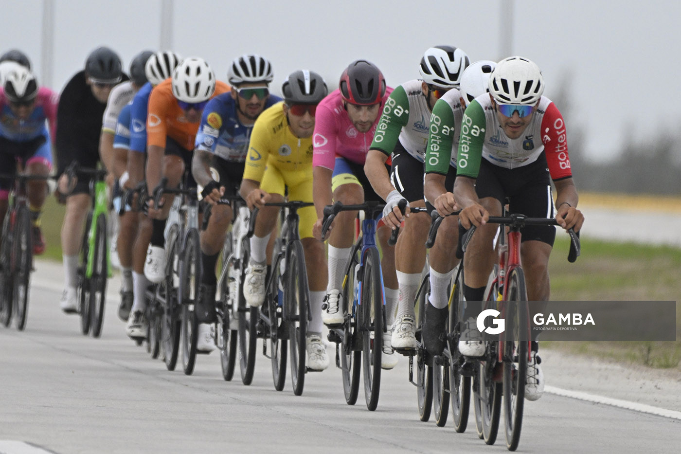 Leonel Rodríguez, de Club Náutico y de Pesca Boca de Cufré. 81ª Vuelta Ciclista del Uruguay.