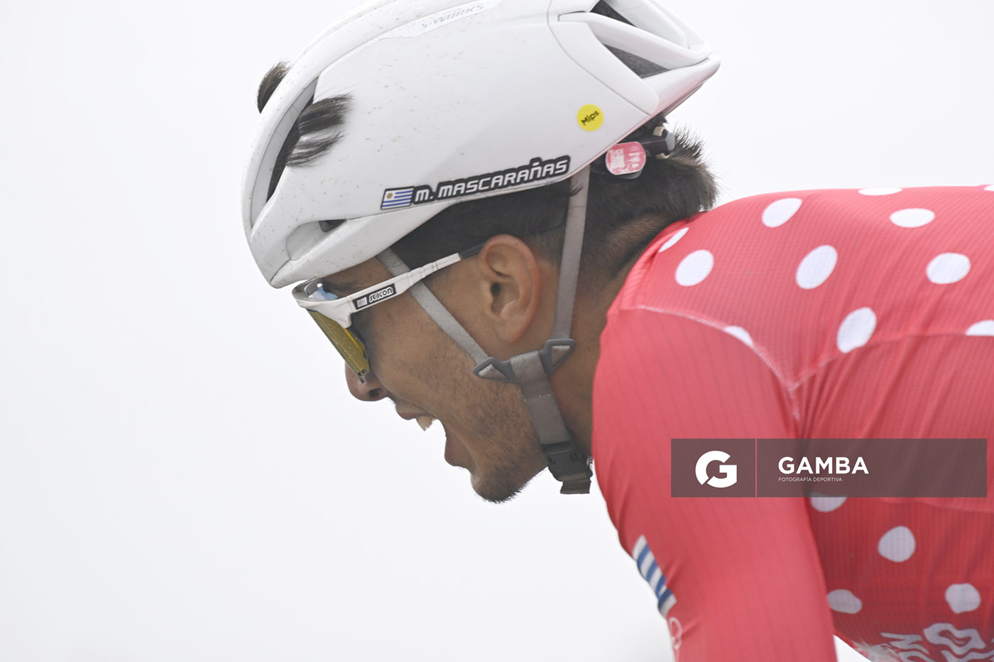 Mateo Mascaraña, de CC Alas Rojas de Santa Lucía. 81ª Vuelta Ciclista del Uruguay.
