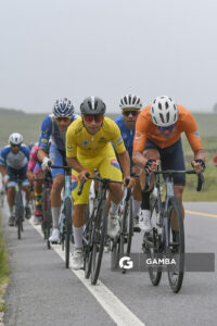 Germán Broggi y Pablo Bonilla. 81ª Vuelta Ciclista del Uruguay.