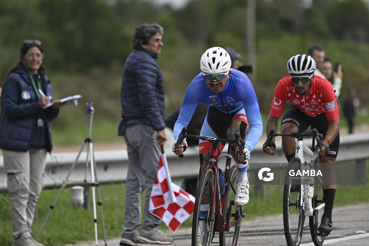 Yhordan Murias, de Sportivo Club Olimpia. 81ª Vuelta Ciclista del Uruguay.