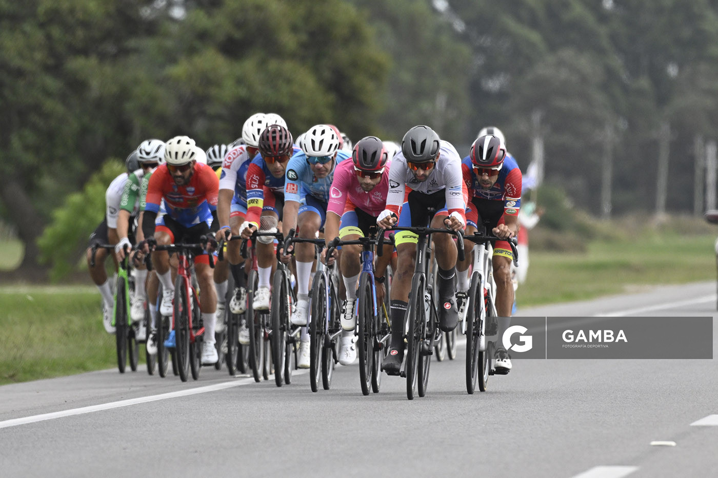 Agustín Alonso, de Club Náutico y de Pesca Boca de Cufré. 81ª Vuelta Ciclista del Uruguay.