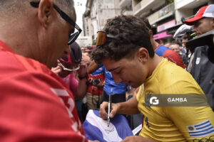 Pablo Bonilla, de Club Náutico y de Pesca Boca de Cufré. 81ª Vuelta Ciclista del Uruguay.