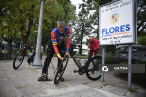 Juan José Ibarra, manager de Náutico y de Pesca Boca del Cufré. 81ª Vuelta Ciclista del Uruguay.
