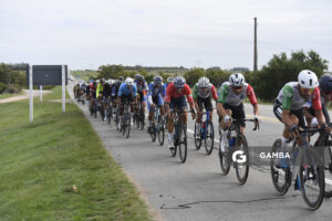 Sebastián Rodríguez, de CC Cerro Largo. 81ª Vuelta Ciclista del Uruguay.
