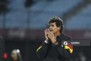 Leonel Rocco, director técnico de Progreso, Liga AUF Uruguaya. Estadio Centenario.