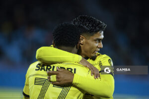 Luis Angulo, de Peñarol, Liga AUF Uruguaya. Estadio Centenario.