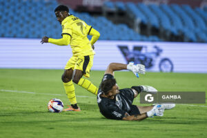 Luis Angulo, de Peñarol, Liga AUF Uruguaya. Estadio Centenario.
