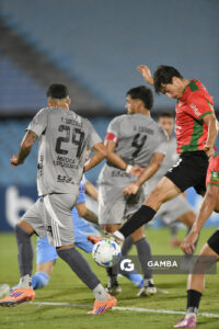 Francisco Bonfiglio, de Boston River, Copa Conmebol Sudamericana. Estadio Centenario.