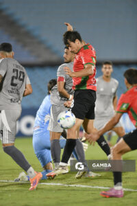 Francisco Bonfiglio, de Boston River, Copa Conmebol Sudamericana. Estadio Centenario.