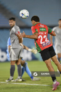 Fredy Martínez, de Boston River, Copa Conmebol Sudamericana. Estadio Centenario.