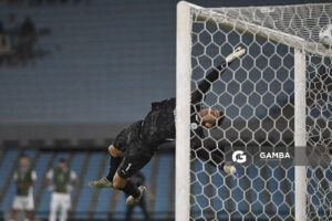 Franco Torgnascioli, golero de Montevideo City Torque, Copa Conmebol Sudamericana. Estadio Centenario.