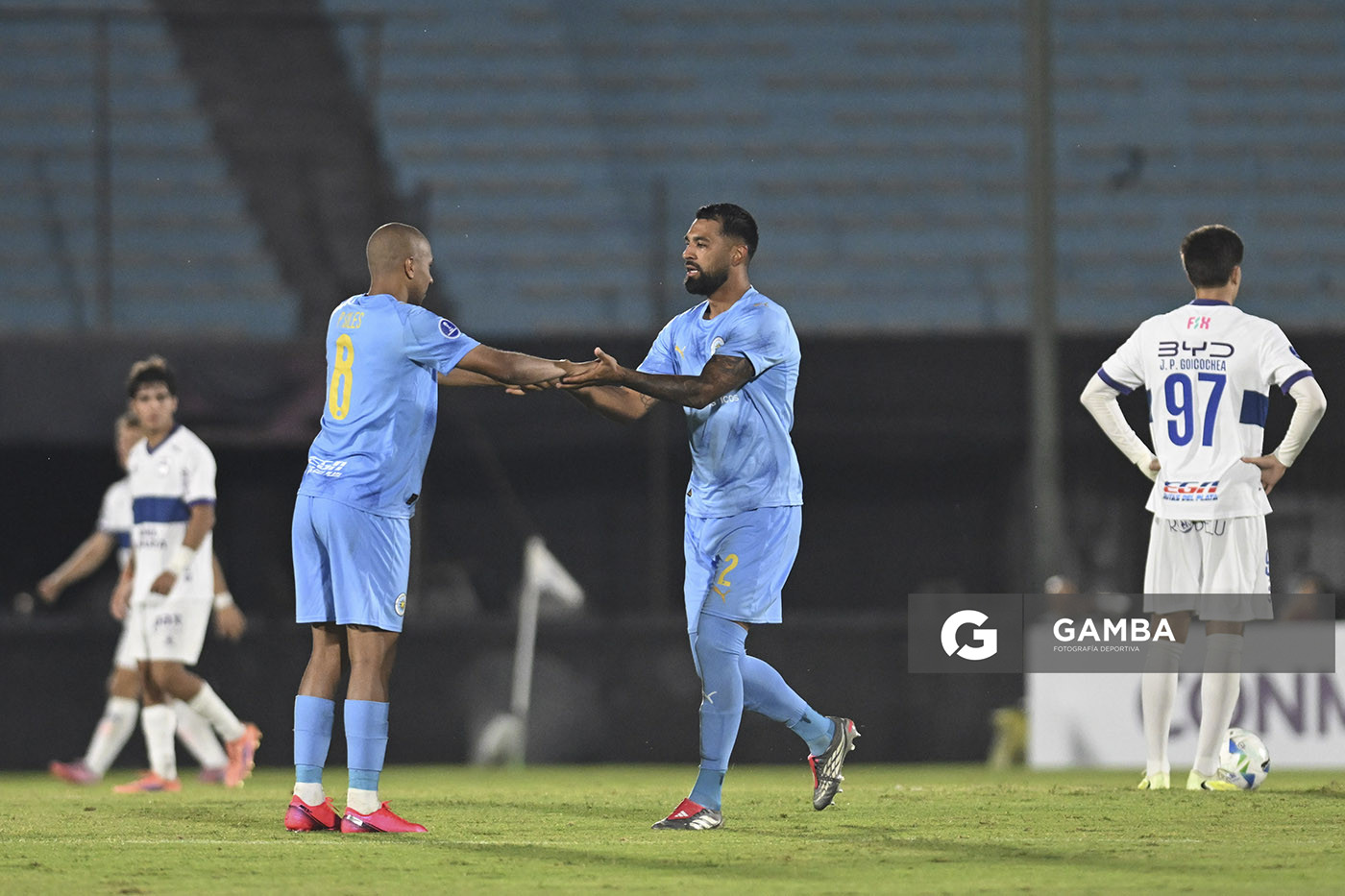 Franco Romero, de Montevideo City Torque, Copa Conmebol Sudamericana. Estadio Centenario.