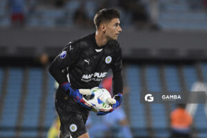 Franco Torgnascioli, golero de Montevideo City Torque, Copa Conmebol Sudamericana. Estadio Centenario.
