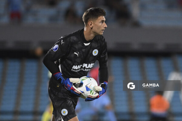 Franco Torgnascioli, golero de Montevideo City Torque, Copa Conmebol Sudamericana. Estadio Centenario.