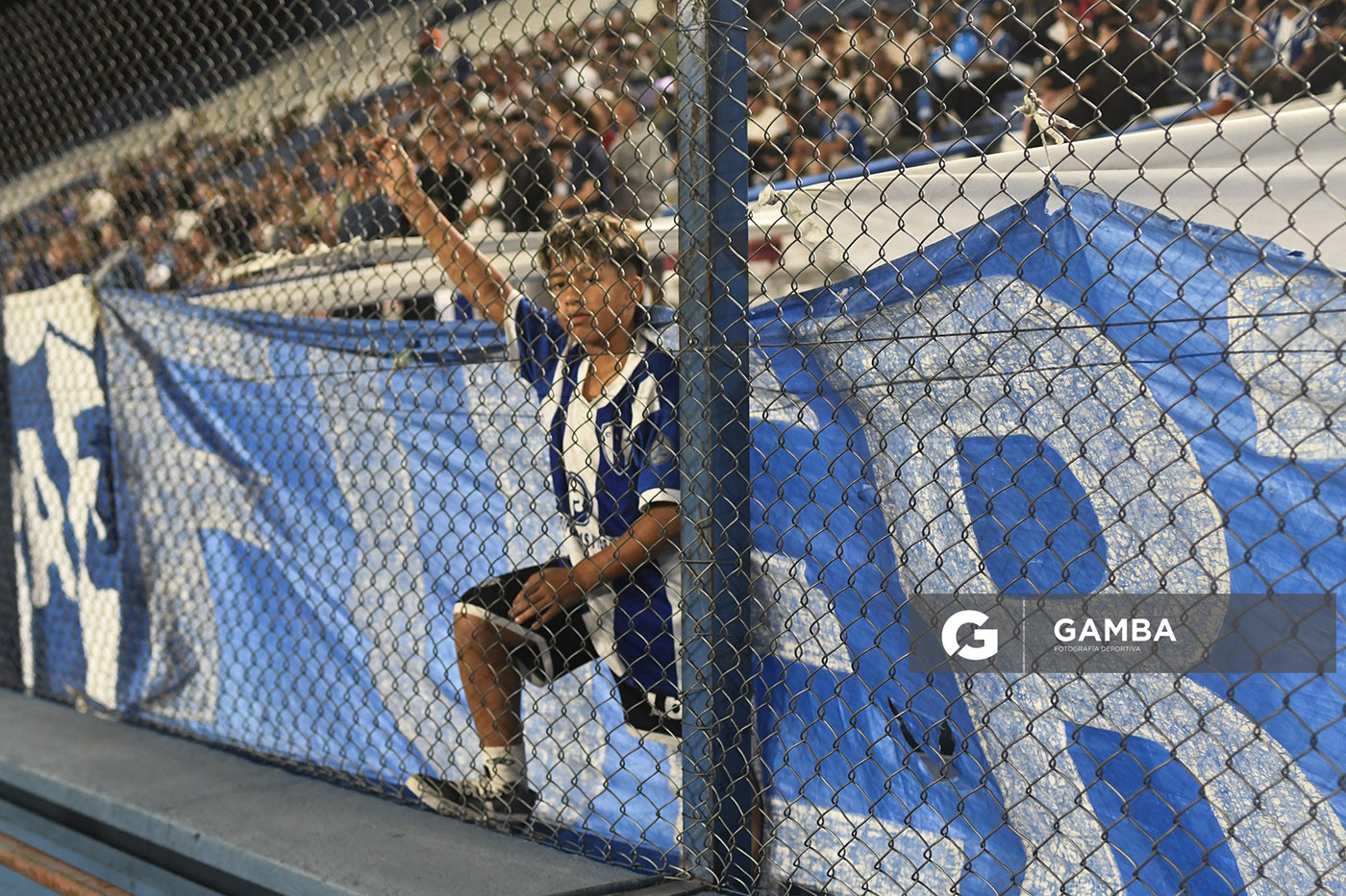Hinchas de Juventud. Copa Conmebol Libertadores. Estadio Gran Parque Central.