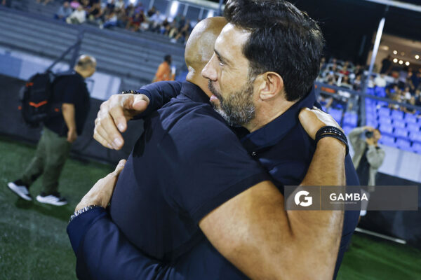 Jorge Bava, director técnico de Nacional, Liga AUF Uruguaya. Estadio Charrúa.