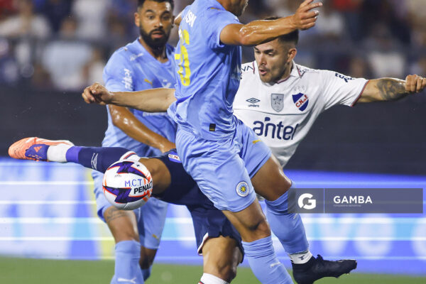 Maximiliano Gómez, de Nacional, Liga AUF Uruguaya. Estadio Charrúa.