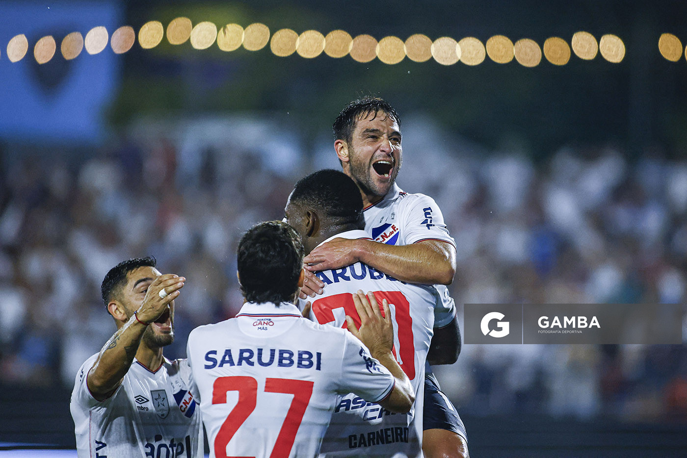 Gonzalo Carneiro, de Nacional, Liga AUF Uruguaya. Estadio Charrúa.