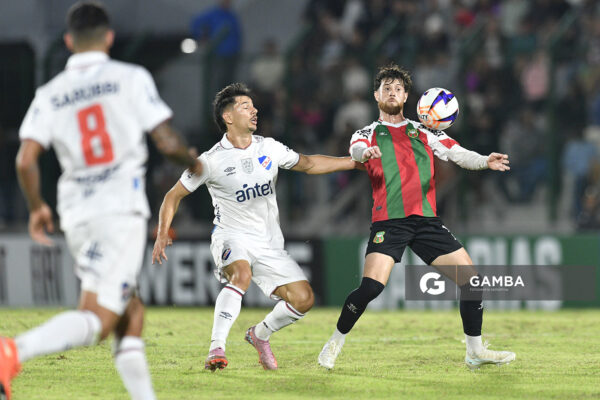Santiago Ramírez, de Deportivo Maldonado, Liga AUF Uruguaya. Estadio Domingo Burgueño.