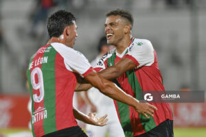 Maximiliano Noble, de Deportivo Maldonado, Liga AUF Uruguaya. Estadio Domingo Burgueño.