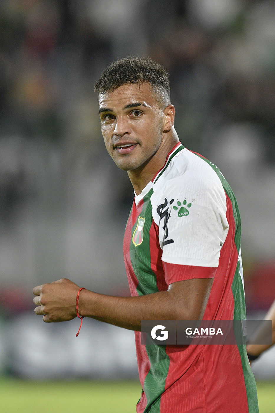 Maximiliano Noble, de Deportivo Maldonado, Liga AUF Uruguaya. Estadio Domingo Burgueño.