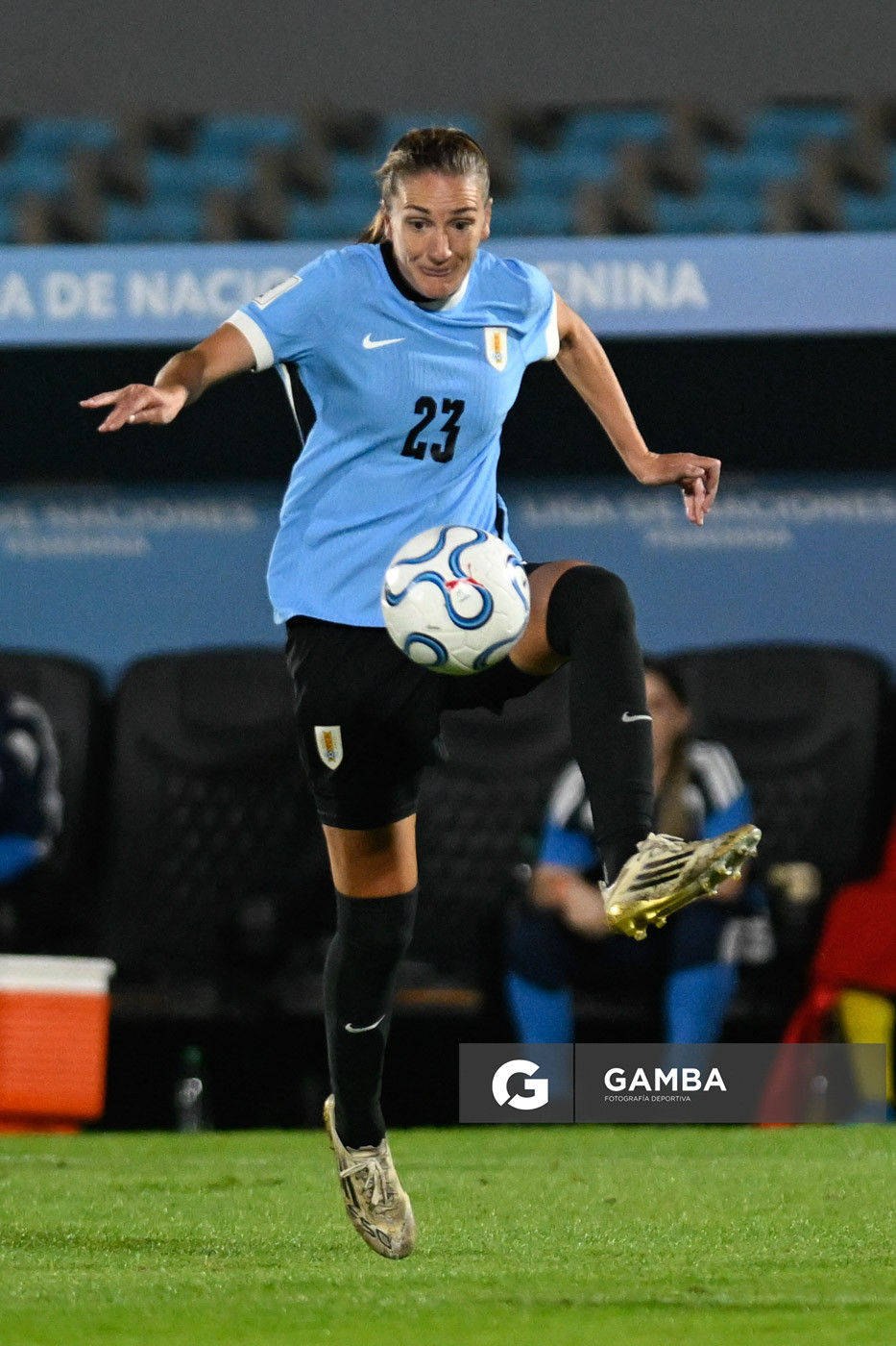 Conmebol Liga de Naciones Femenina . Estadio Centenario.