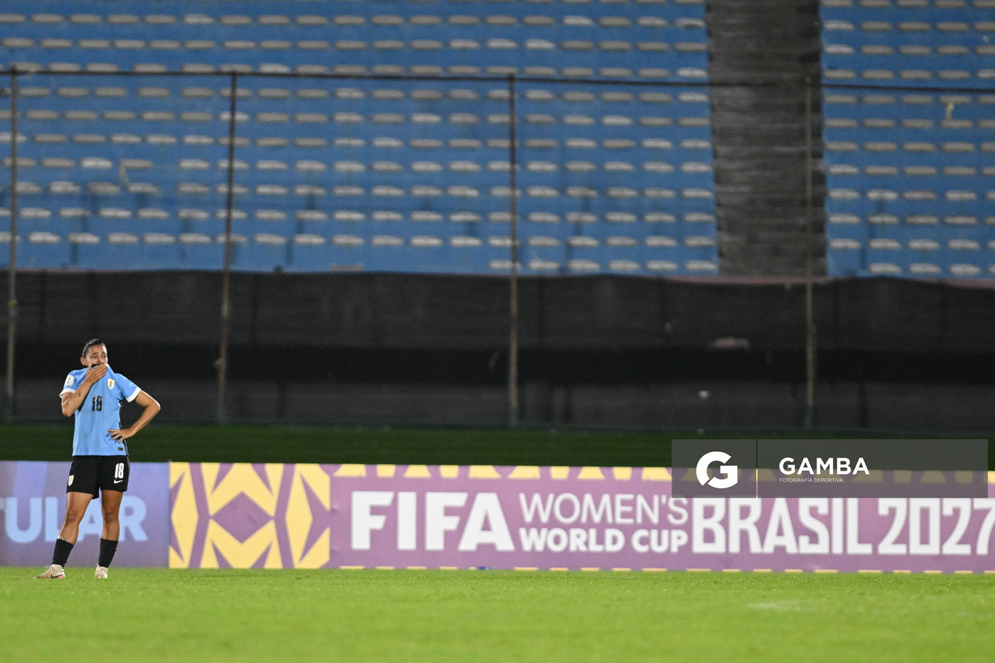 Conmebol Liga de Naciones Femenina . Estadio Centenario.