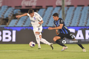 Pavel Núñez, de Nacional, Liga AUF Uruguaya. Estadio Centenario.