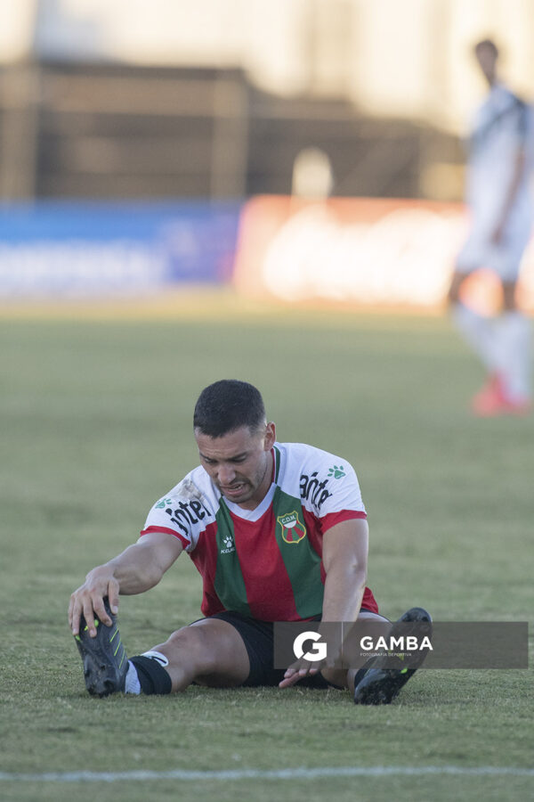 Sebastián Tormo, de Deportivo Maldonado, Liga AUF Uruguaya. Estadio María Mincheff de Lazaroff.
