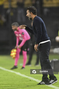 Sergio Blanco, director técnico de Juventud, Liga AUF Uruguaya. Estadio Campeón del Siglo.