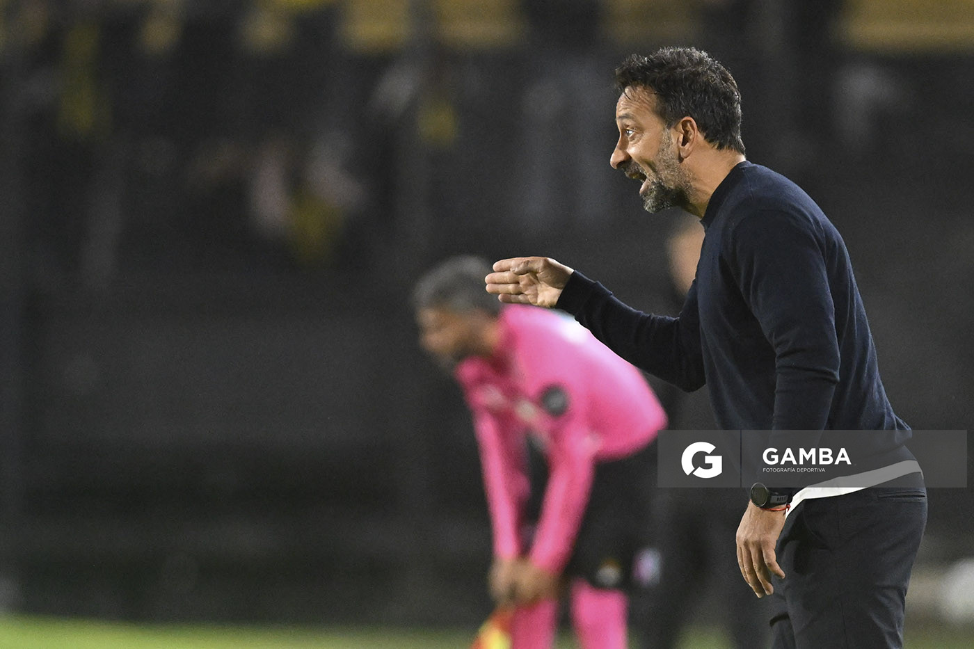 Sergio Blanco, director técnico de Juventud, Liga AUF Uruguaya. Estadio Campeón del Siglo.