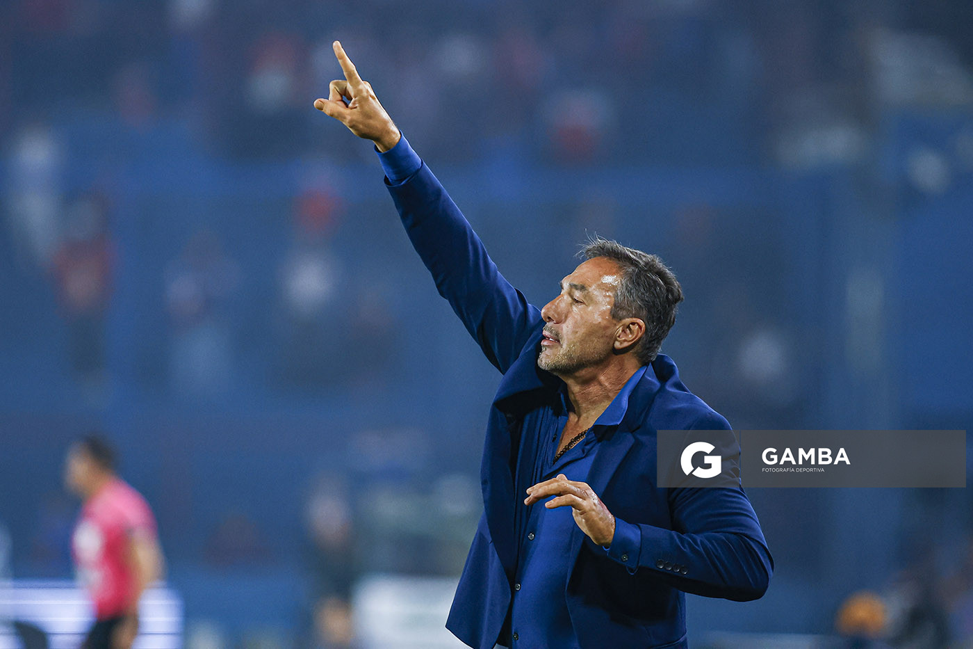 Gustavo Matosas, director técnico de Danubio, Liga AUF Uruguaya 2026. Estadio Gran Parque Central.
