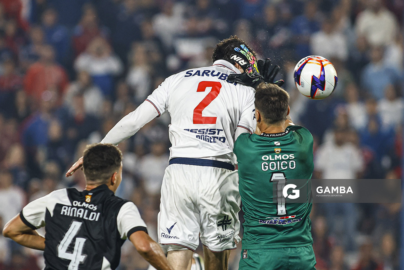 Agustín Rogel, de Nacional, Liga AUF Uruguaya 2026. Estadio Gran Parque Central.