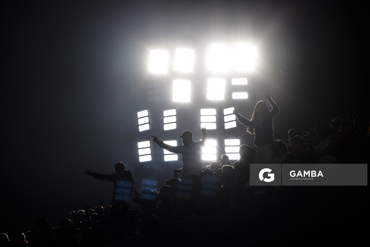 Hinchas de National. Liga AUF Uruguaya 2026. Estadio Gran Parque Central.